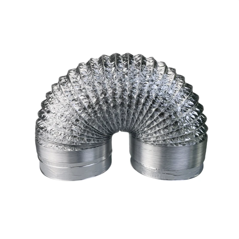 High-Quality Hvac System, Easy To Install, Lightweight Aluminum Foil, Flexible Duct, Foldable Ventilation Duct, Adjustable Duct