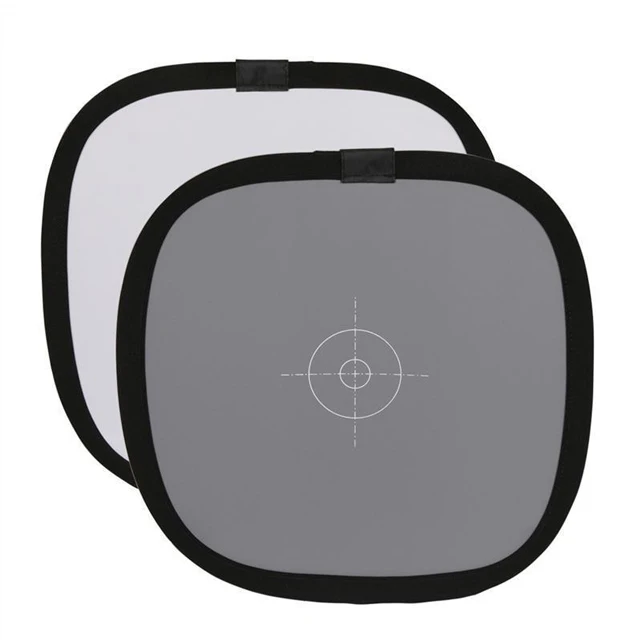 
30 см 18% Складная серая карта Отражатель фотография серая/белая карта баланса для фотооборудования 