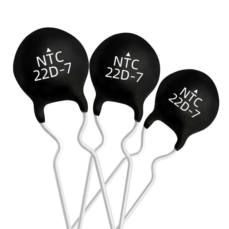 Power Capacitors Thermistor Thermal Resistor NTC 22D-7 Variable Resistor For Sale