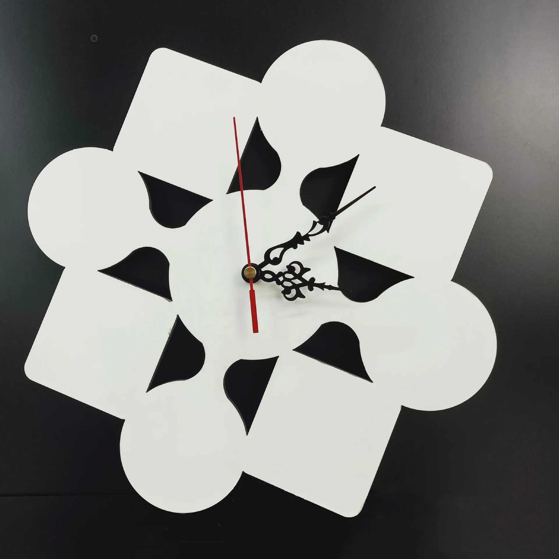 Сублимационные часы из ДВП 30 см круглые деревянные