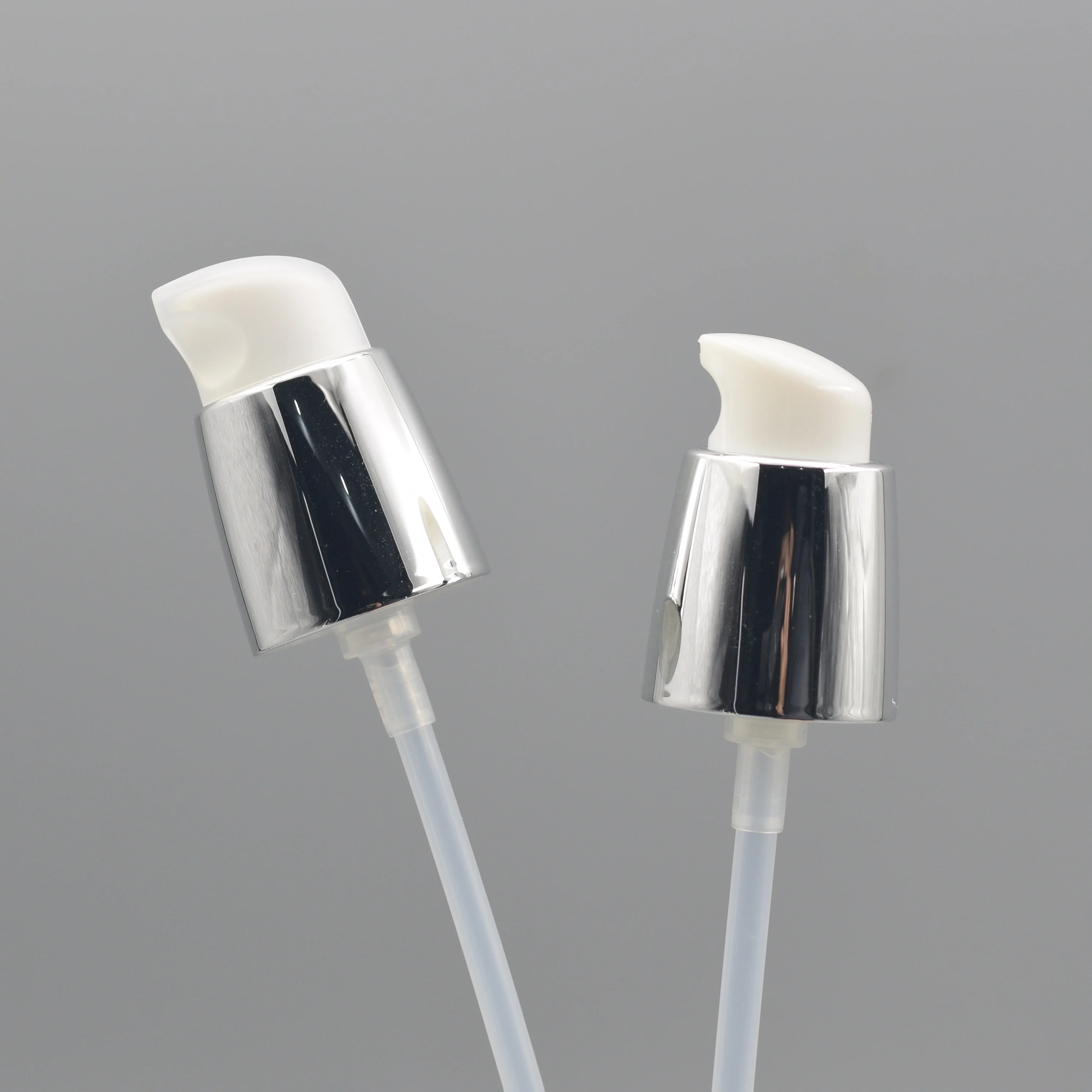 18/410 double wall  Plastic PP Lotion 18mm Eye Cosmetic Black Gold Serum Lotion facial toner essence oil Treatment cream Pump
