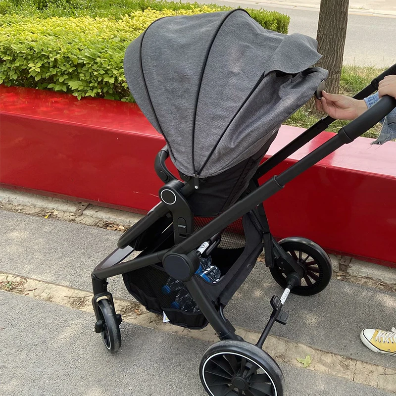 2021 travel system newborn leather baby walker  wagon 3 in 1 baby stroller for kids