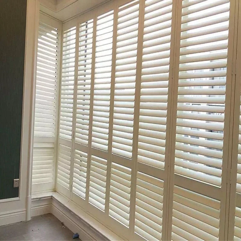Best price folding window shutters interior electrical shutters