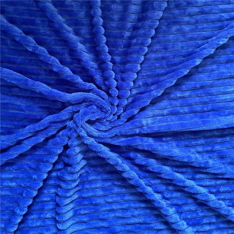 China cheap multi-color double-sided plaid plain striped flannel baby fabric turkey by the yard