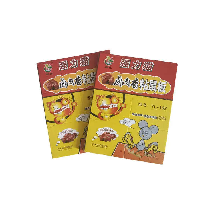 Best selling manufacture high quality super glue adhesive humane mice trap mouse glue trap catcher