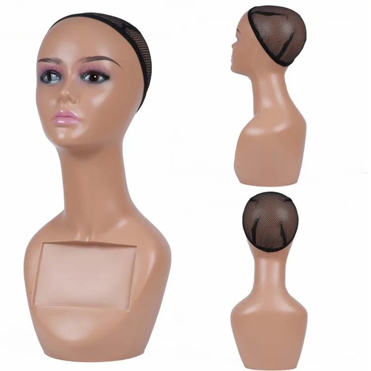 
Wholesale Cheap Female Makeup Jewelry Display Wig Mannequin Heads For Wigs 