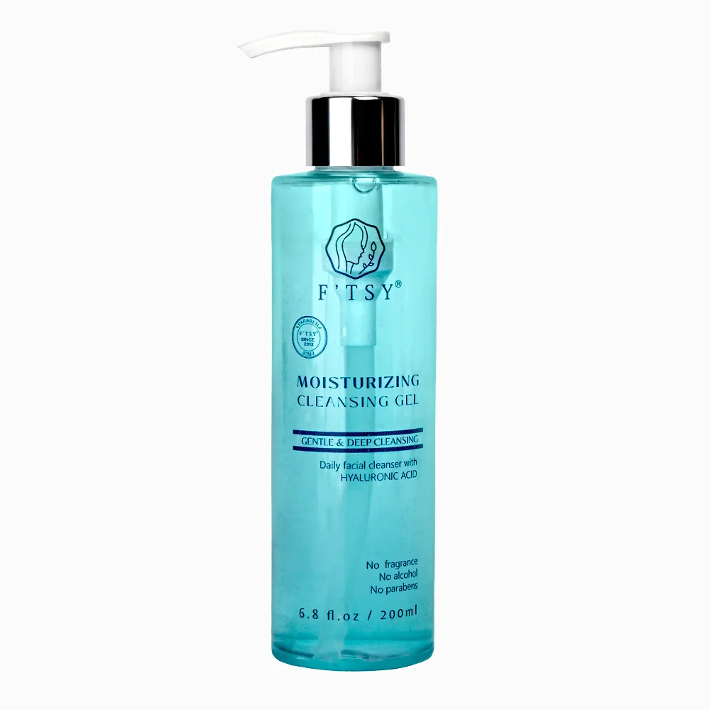 OEM Foam Cleaning Gel Gently Hydrating Removes Makeup Q10 Cleanser Face Wash Water Facial Cleanser