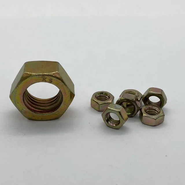 hexagon nuts din934 unc bsw standard perno tuerca grade 5 negra 1/4 1/2 3/8 5/8 3/4 high tensile 10b21 q235 low carbon steel