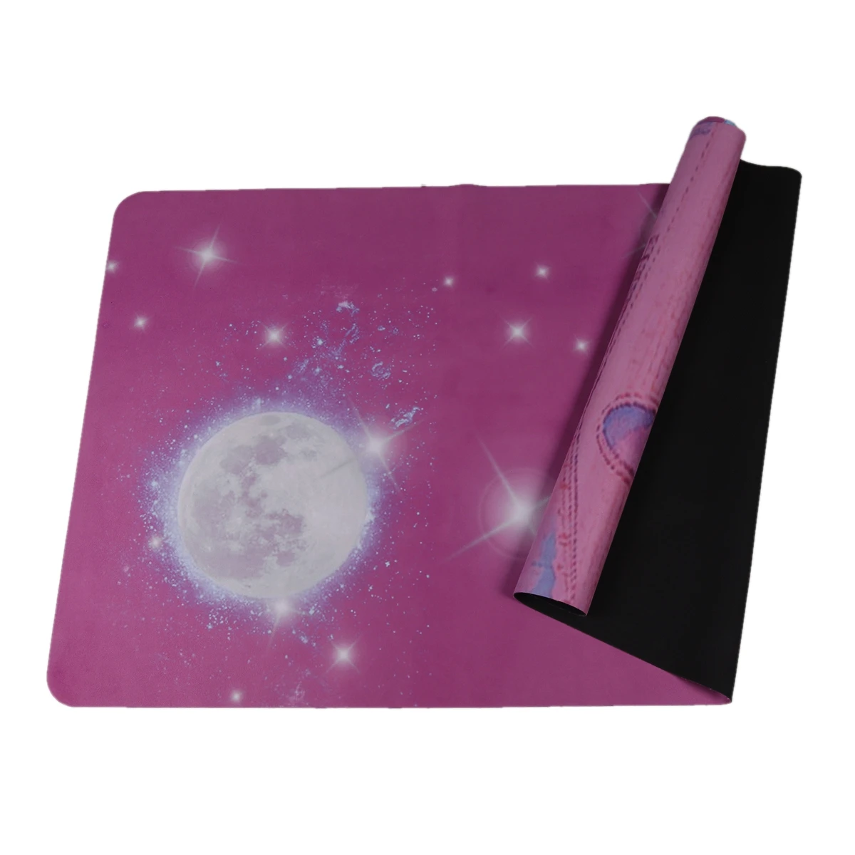 Ultrathin 1mm  travel foldable natural rubber grip suede yoga mat