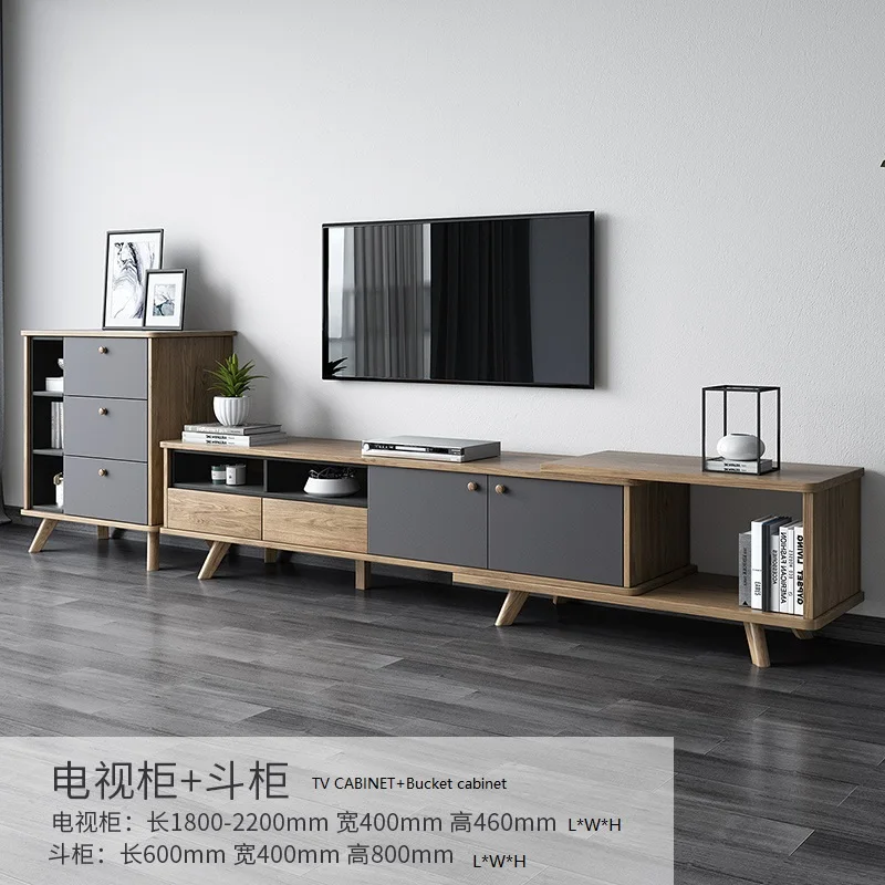 Nnew Chinese Style Design Wood Tv Stand And Coffee Table Set Tv Cabinet Set