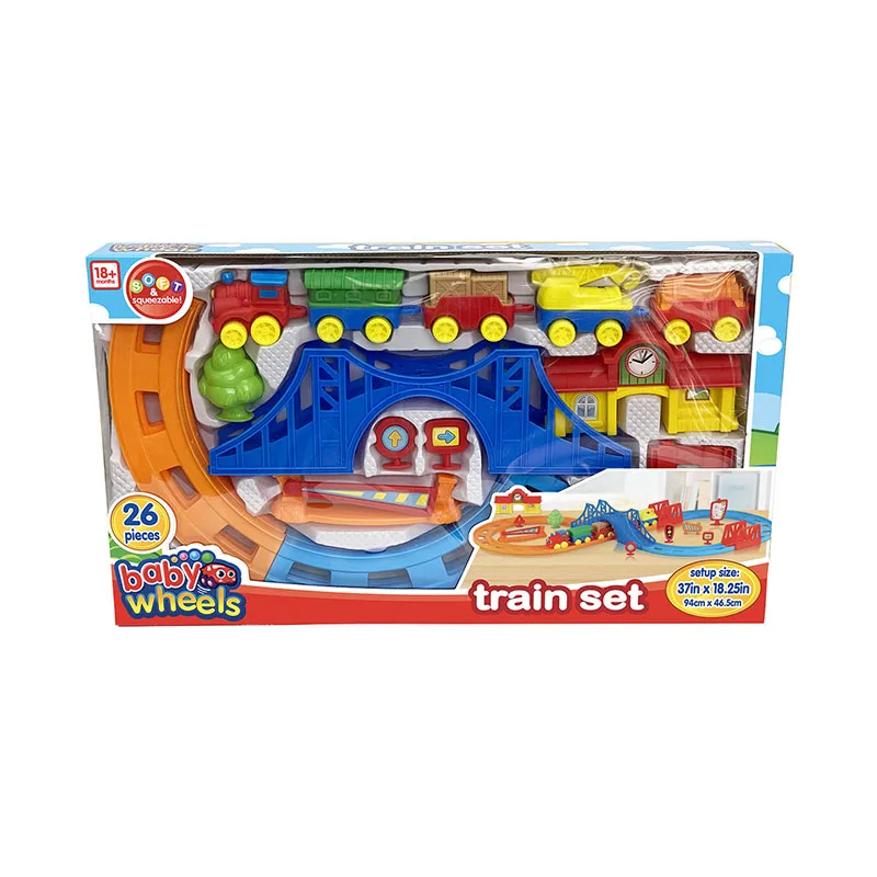 Diy Rail Way Racing Educational Toys Plastic ABS Race Kids Boys Children Dinosaur Set Railway Toy Car Track