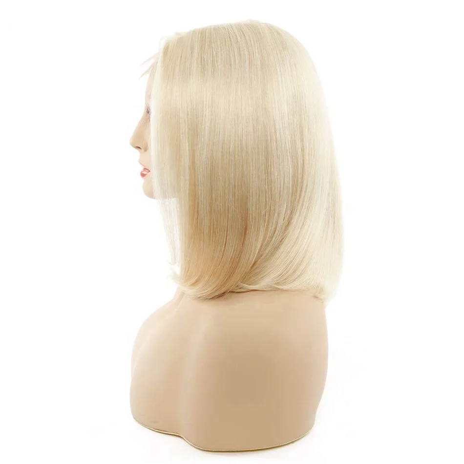 
Alisa Hot Sale 613 Color Brazilian Human Cuticle Aligned Hair Short Bob Human Hair Wigs for Black Women 