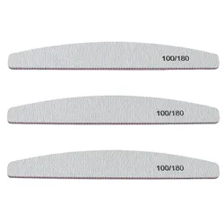 Professional Emery Board Manicure Pedicure Art Tools double sided nail file