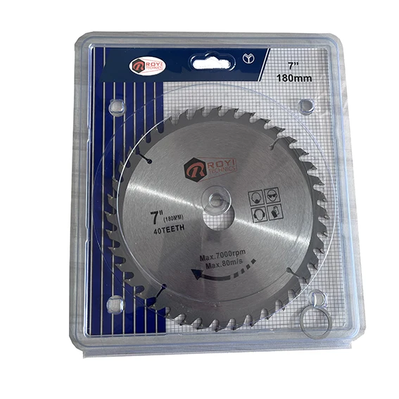 Tct Circular Saw 7 Inch Blade Carbide  For Cutting Wood  40T TCT Circular Saw Blade Discs Customized