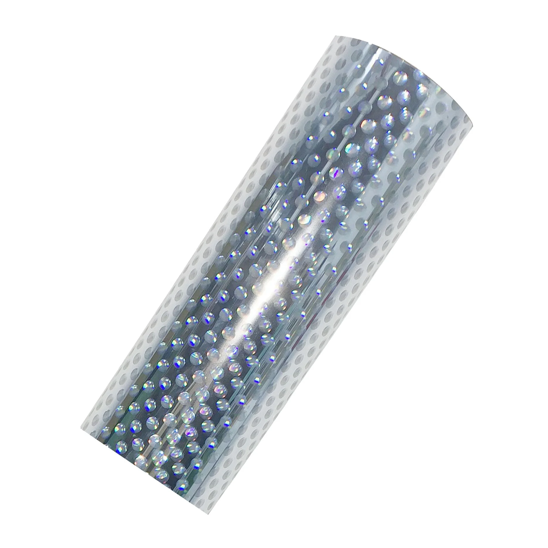 Toner foil Manufacturer Laser Printer Plastic 3D hologram Aluminum Metallized Transparent Overlay Holographic Heat Transfer Film