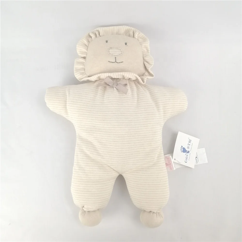 Chinese Custom Plush Animal Factory Supplier Nice Children Toy  ODM OEM High Quality Organic Color Cotton Stuffed Lion Baby Toy