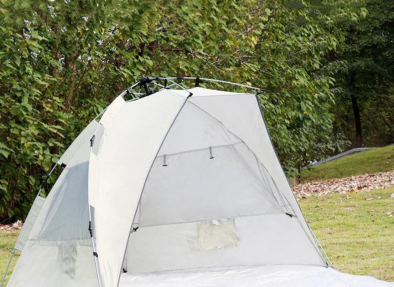 New LightWeight Portable Beach Tent Quick Open Shade Single Camping Tent Park Picnic Tent