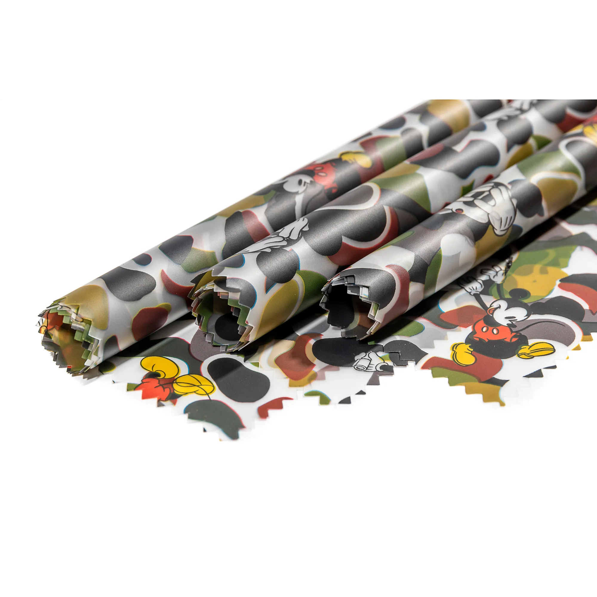 Eco-friendly & high quality waterproof Mickey   printing tpu film for Children raincoat