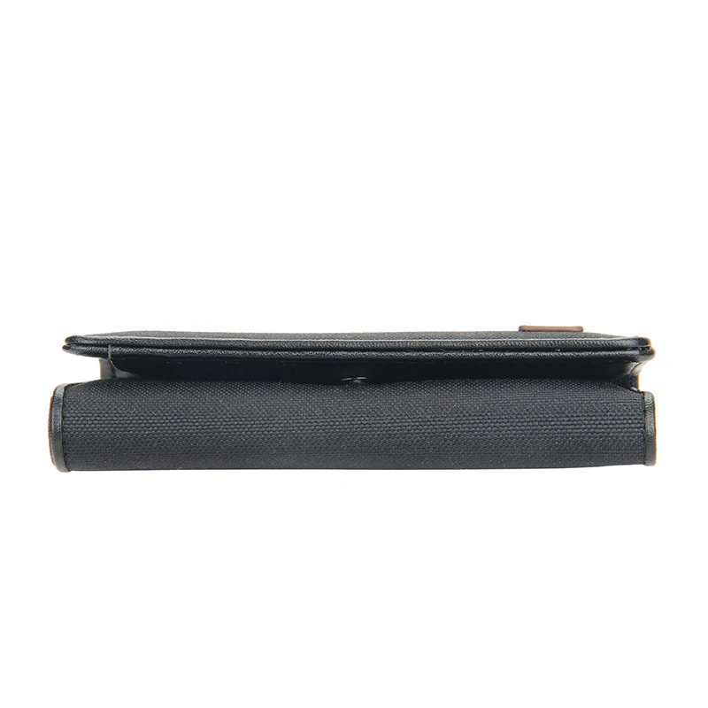 Fashion Baellerry PU Leather Business With Card Holder Mens Short Three Fold Wallet Men