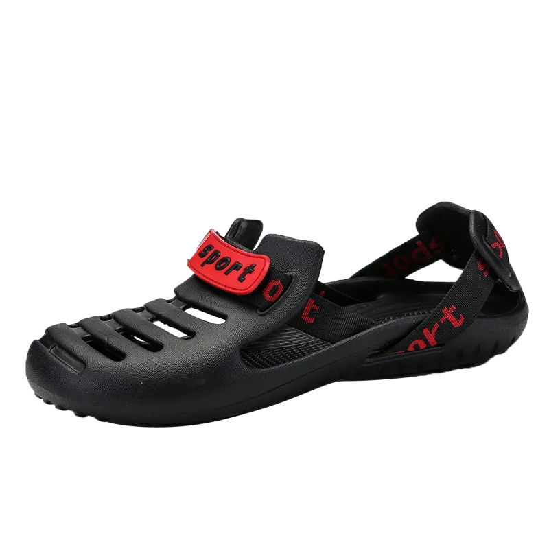 
2021Sale Real Brand Fashion Sandals Eva Clogs Swimming Shoes Men Band Summer Water Bla White Air Beach Garden Mens Shoes 