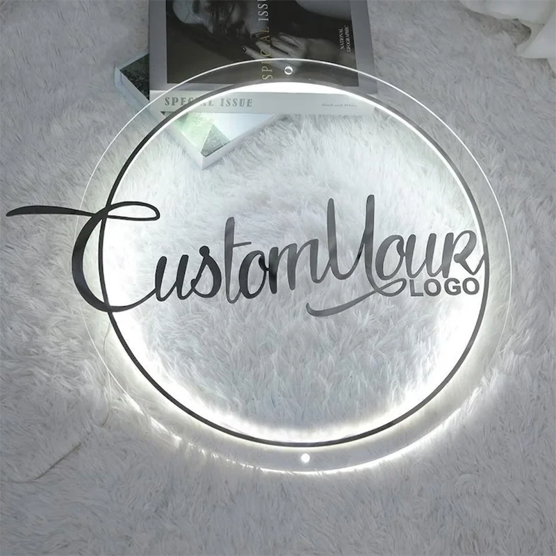 Rebow Hot-Selling Customized Led Channel Letters 3D Acrylic Logo Sign Metal Letter Signs For Indoor