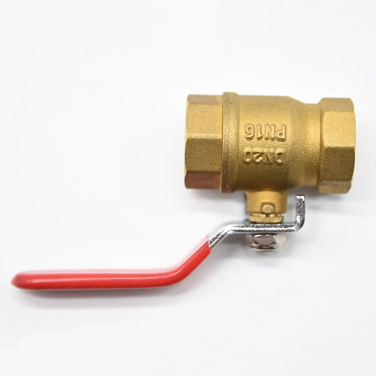 Brass Short Handle Forged 1/2" Male Pt Cock Mini Ball Gas Valve