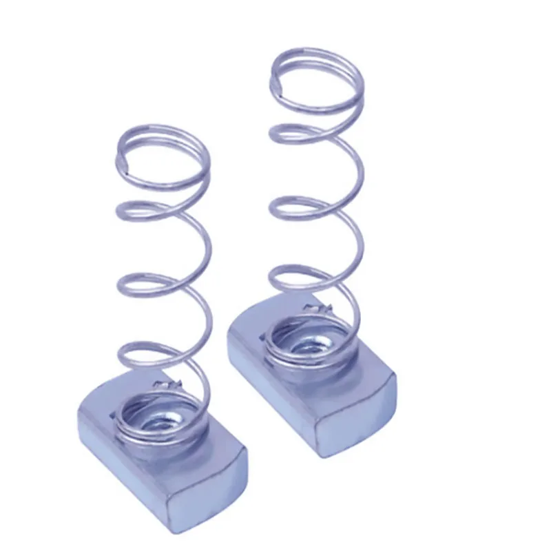 Гайка unistrut m10 гайка канала unistrut M6 M8 M10 M12 304 316 Пружинные гайки из нержавеющей стали