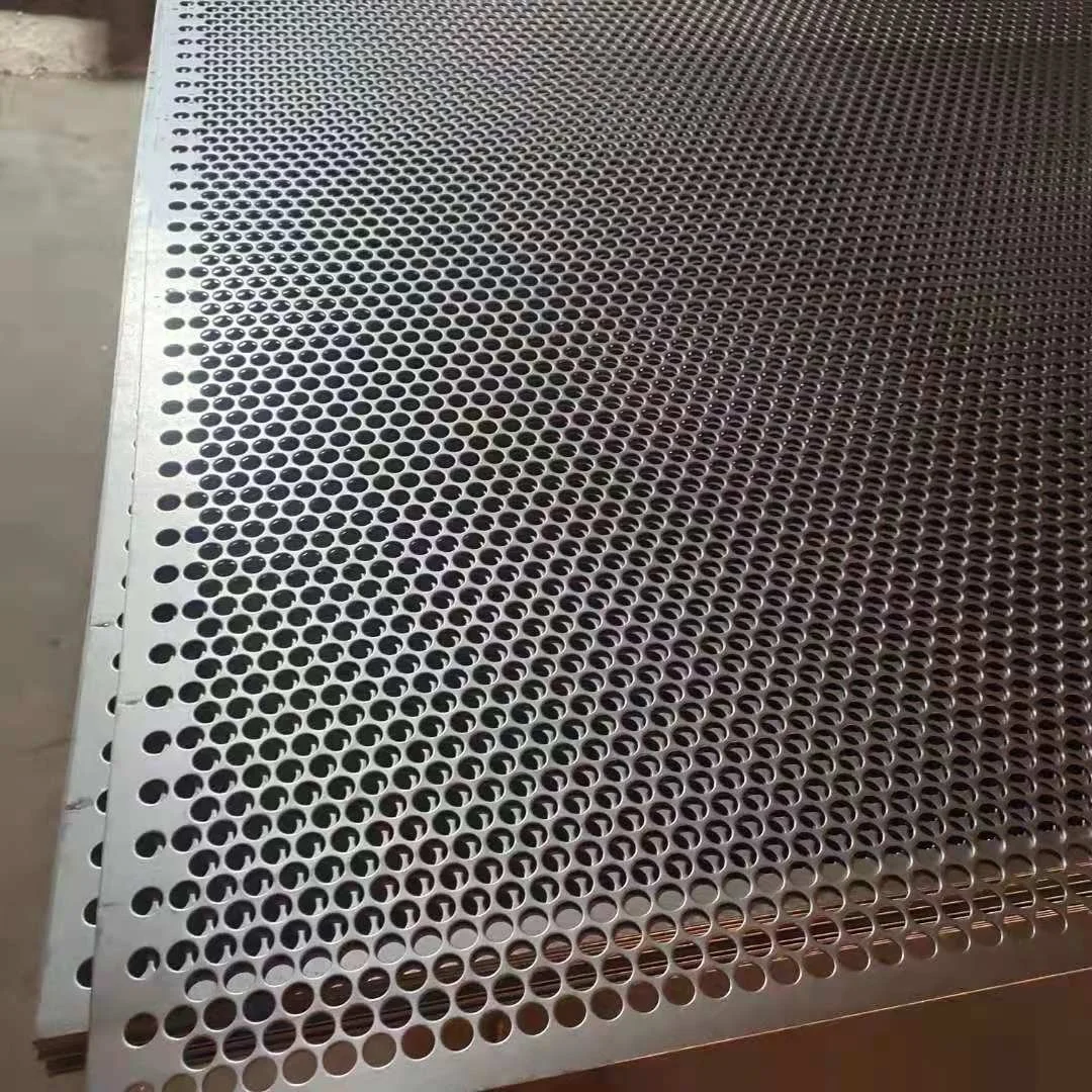 Hexagon Hole Galvanized Mild Steel Perforated Metal Mesh Sheet Perforated Steel Mesh Grills Plate For Speaker