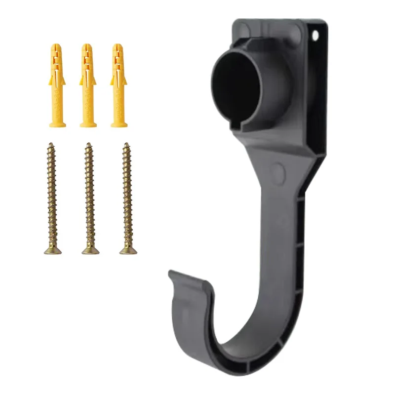 Chicon Wall Mounted EV J-Hook Cable Organizer Electric Vehicle Charging Nozzle Dock SAE J1772 Connector Universal Car Charger