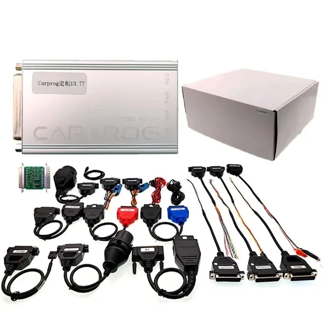 Carprog V13.77 Full Adapter CarProg 13.77 Online Programmer Auto Repair ECU Chip Tuning