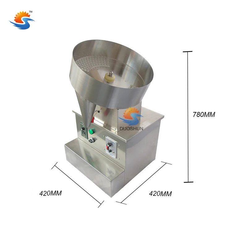 DXS100-2 High Accuracy Automatic Granule Pill Capsule Tablet Seed Screw Diamond Counting Machine