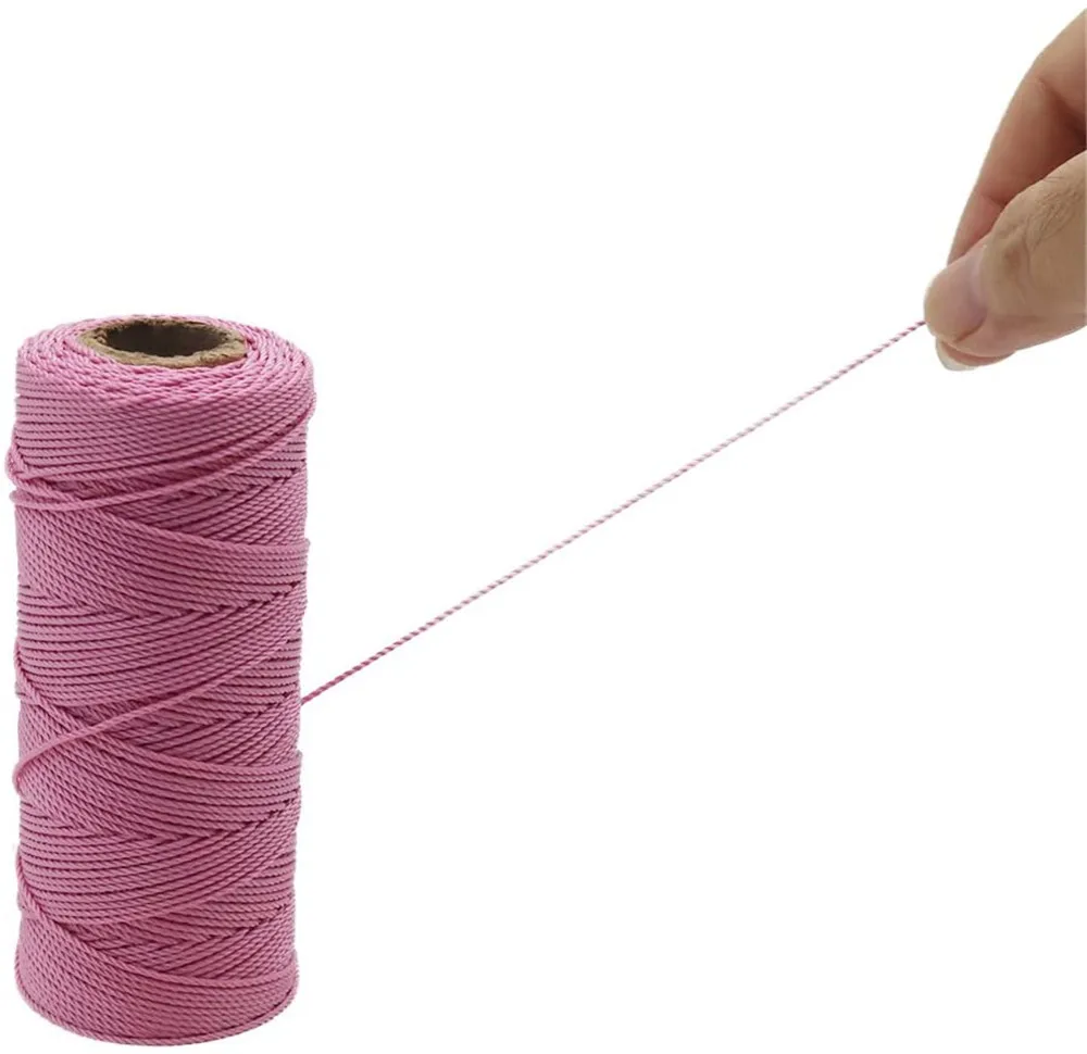 18# twisted pink nylon mason string  line Masonry