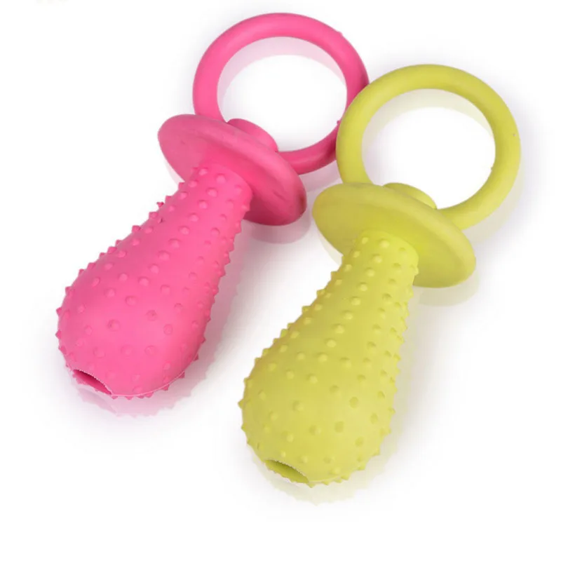 
supply nipple shape grinding rubber chewing pet toys 
