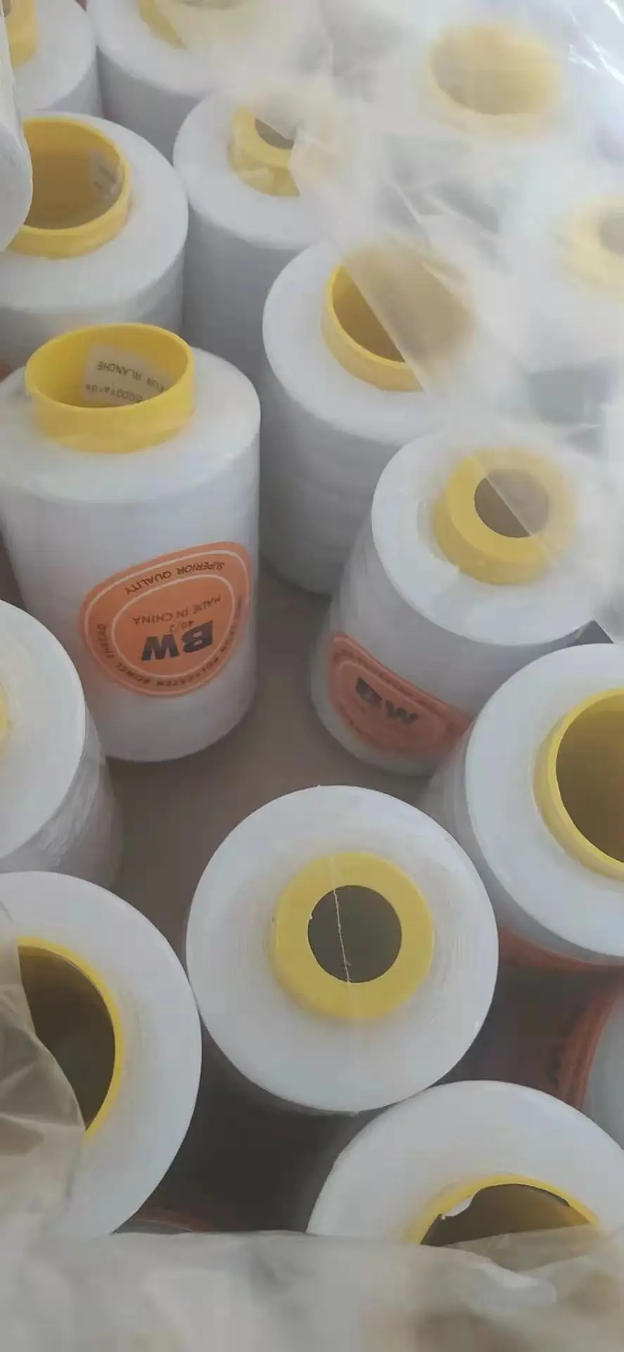 Household, commercial sewing thread