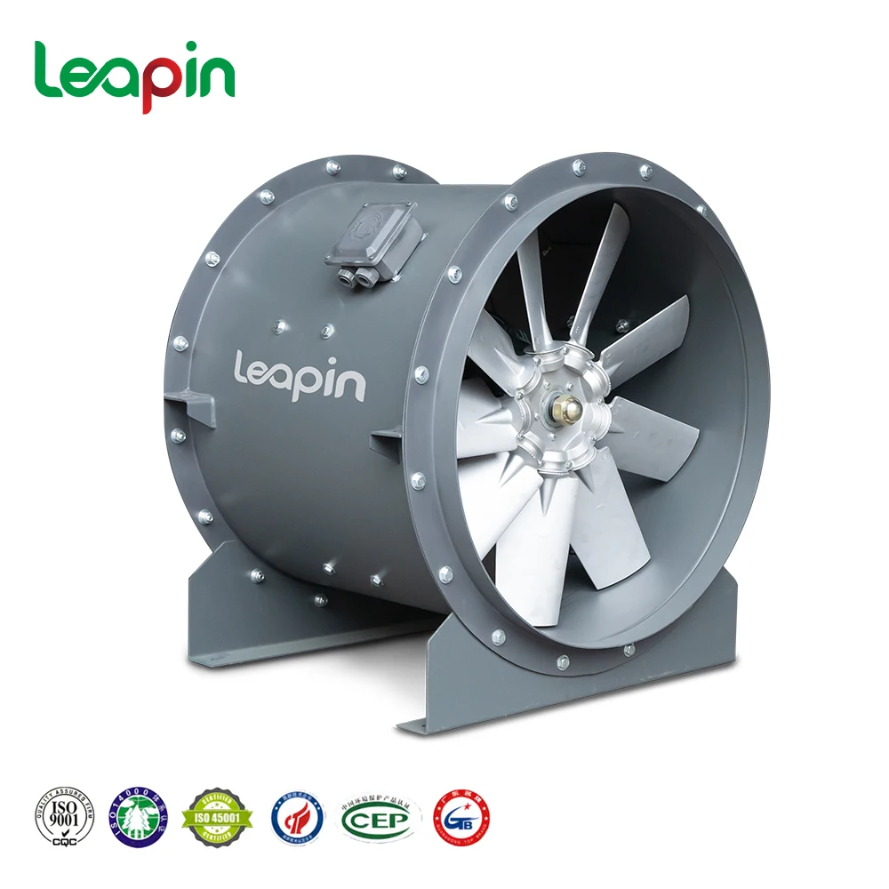90000m³/h fire smoke exhaust axial fan Large air volume and high efficiency axial fan 380V