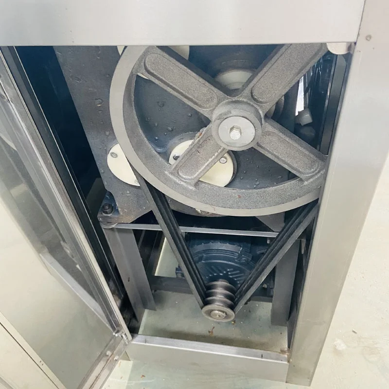 Stainless Steel Pizza Round Shape Momo Steamed Bun Forming Balls Rolling Bread Dough Making Cutter Machine