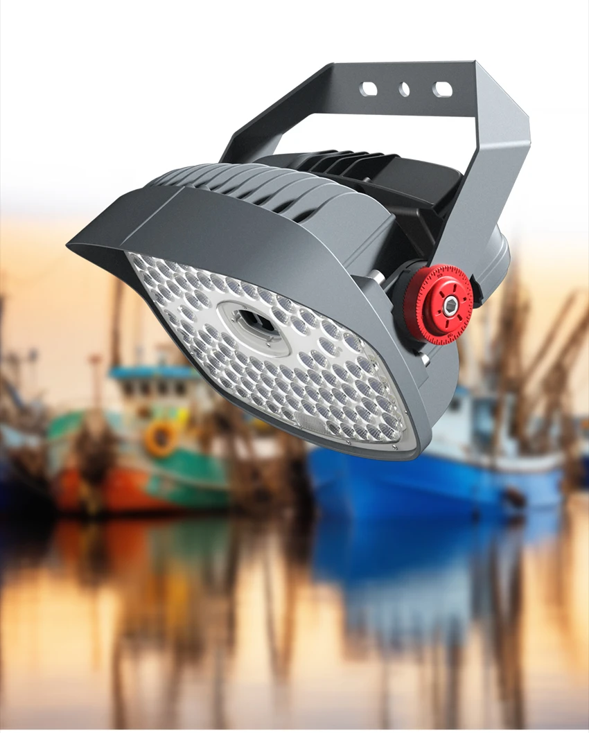 LED fishing light on board 600W water boat light squid lure light