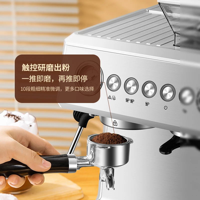 Iced Coffee Maker, Hot and Cold , with Descaling Reminder and Self Cleaning, Iced Coffee Machine for Home, Office and RV
