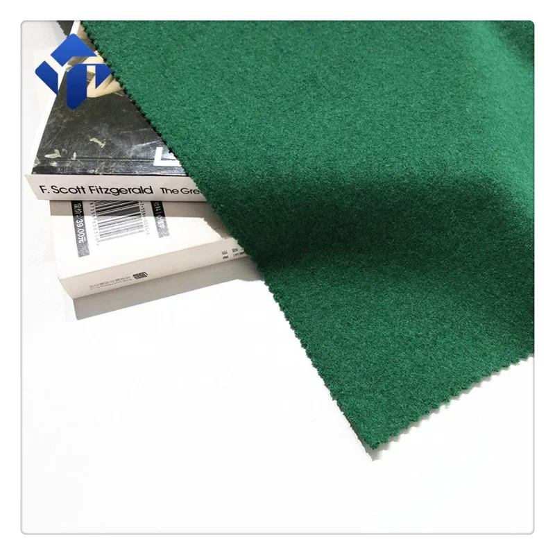 Цветное шерстяное Тканое Женское шерстяное пальто из мелтонкой ткани