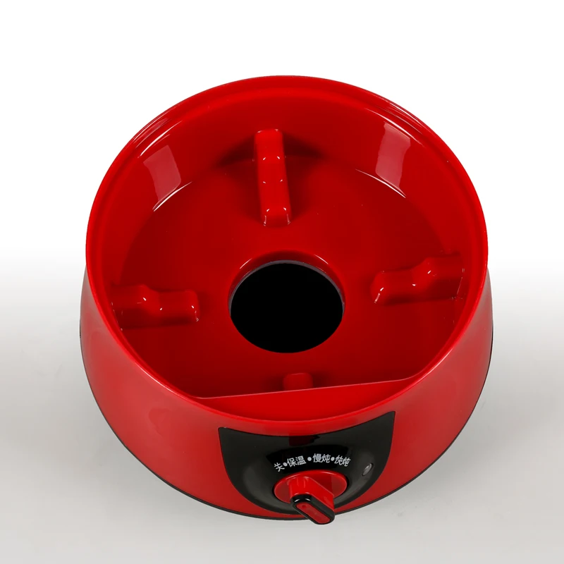 Large Electric Household Kitchen Pot Manual Slow Cooker for Stew Soup Cooking Waterproof Home Health Ceramic Heating