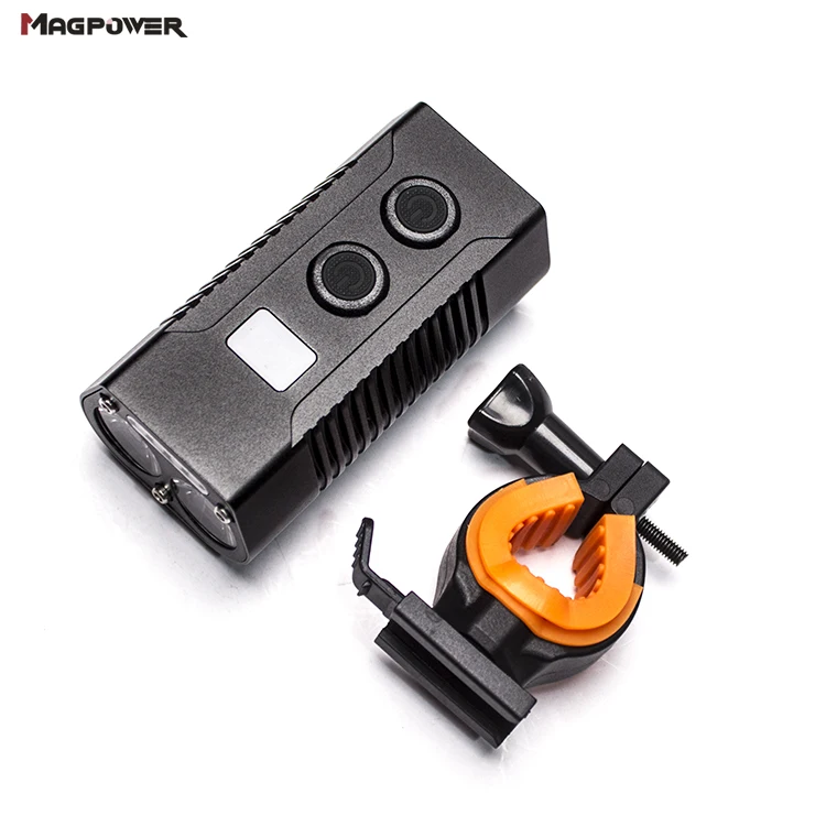 Multifunction Power Bank Function Bicycle Headlight with Digital Display USB Rechargeable LED Bike Light