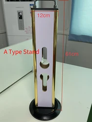Hot Sale Smart Fingerprint Display Revolving Lock Showing Demo Stand Racks Display Stand