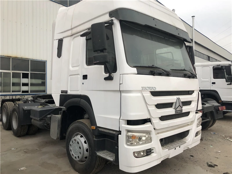 10 tires sinotruk benz actros volvo 6*4 truck 6x4 diesel used tractor head