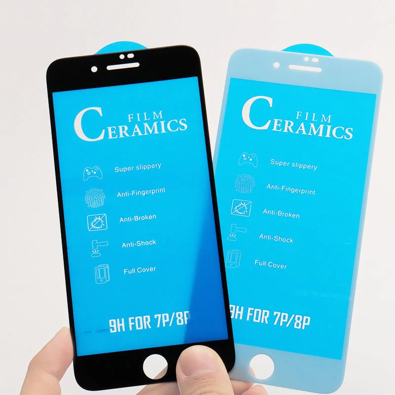
2020 Hot Sale 9h Anti broken glass Ceramic matte screen protector film cover full glue for samsung A10E/A40/A70/A80/A6 