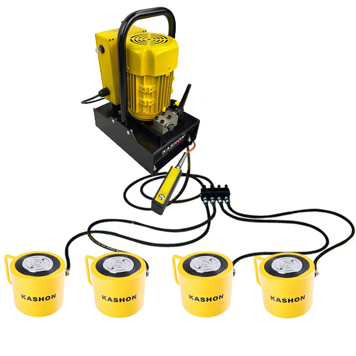 Enerpac Equivalent RCS1002 Low Height Spring Return Flat 100 Ton Hydraulic Oil Cylinder Jack for Lifting With CE