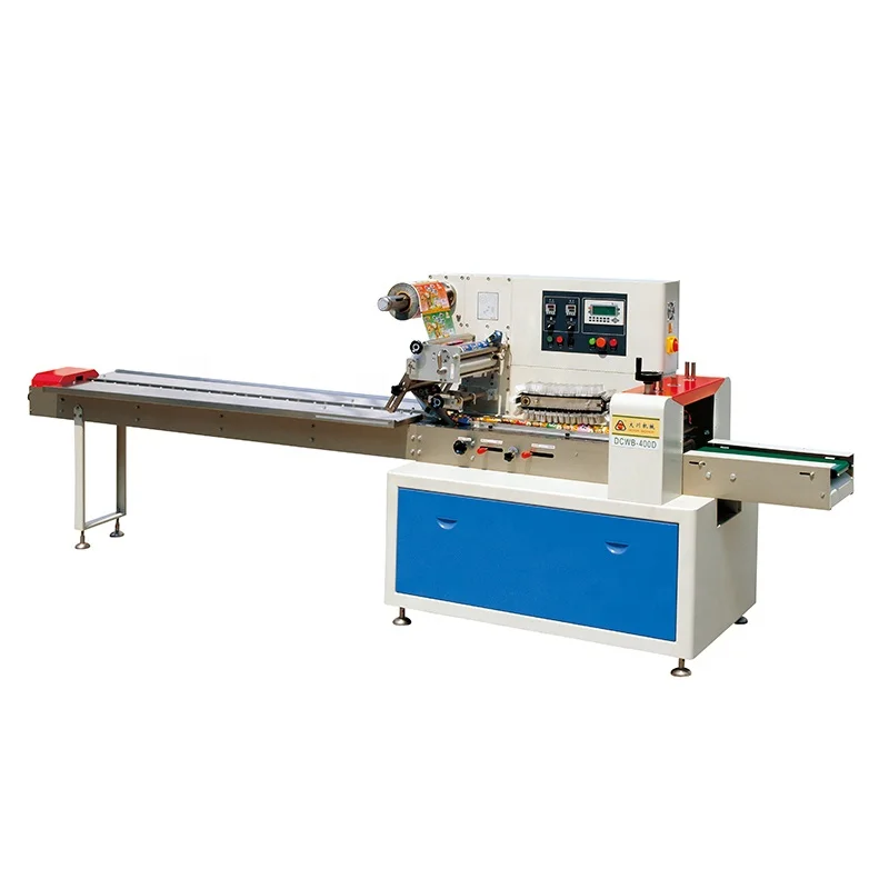 Horizontal type flow full servo wrap packing machine for noodles automatic machine packaging