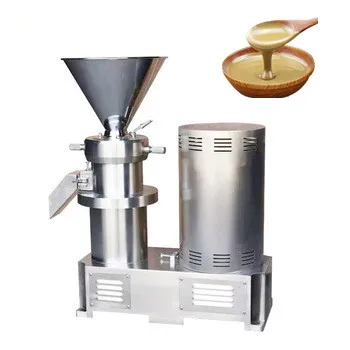 CE SUS 304 nut butter making machine red bean paste chickpea paste colloid mill small peanut butter maker sesame sauce grinder