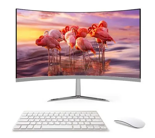 24' HD Curve Screen All In One PC i7-6700 Intel Core 8GB RAM 1TB HDD PC AIO Monoblock All in one Computer Desktops