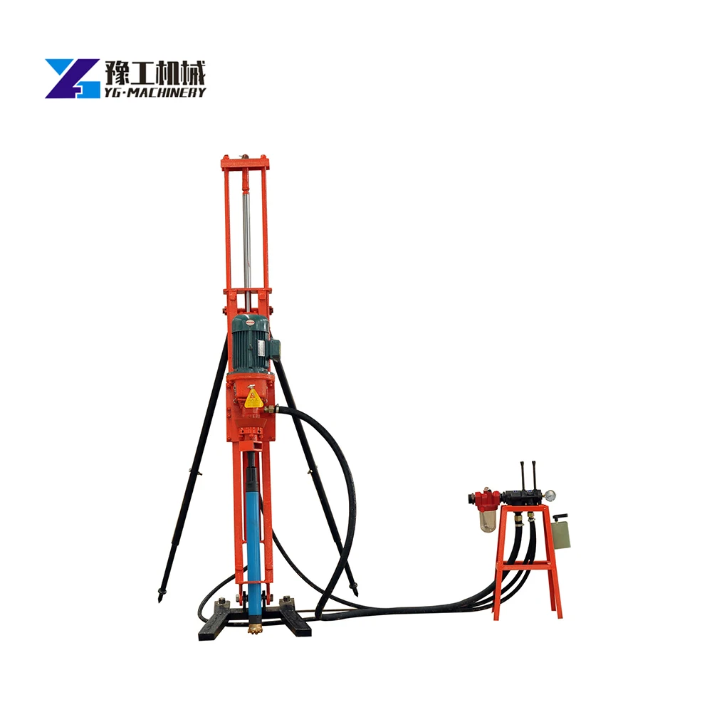 Factory price Small Portable Drilling Rig DTH Blast Hole Drilling Rig For Slope Protection