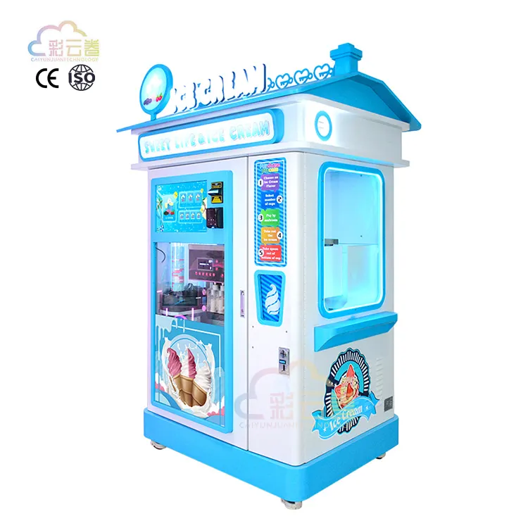 Supply Professional Automatic Soft Serve Ice Cream Vending Machine